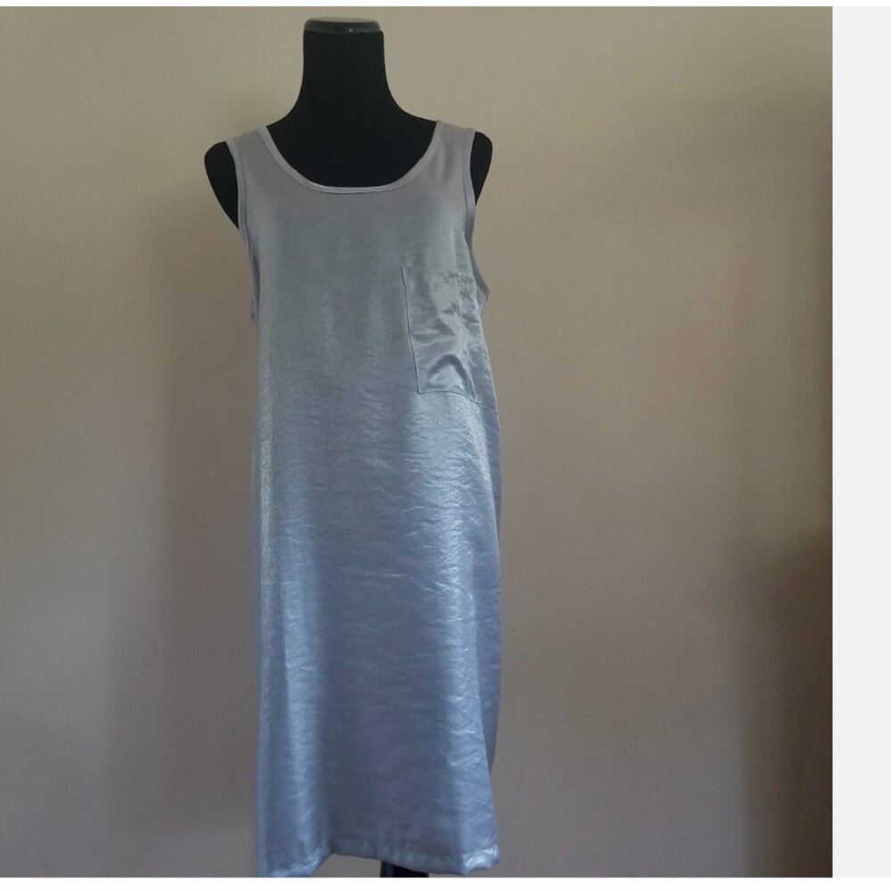 M BY MIOCCI LIGHT GRAY DRESS IN SZ L NWOT